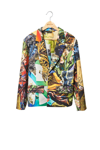 Elliot Collection- Woodstock Print Jacket - Johan Ku Shop