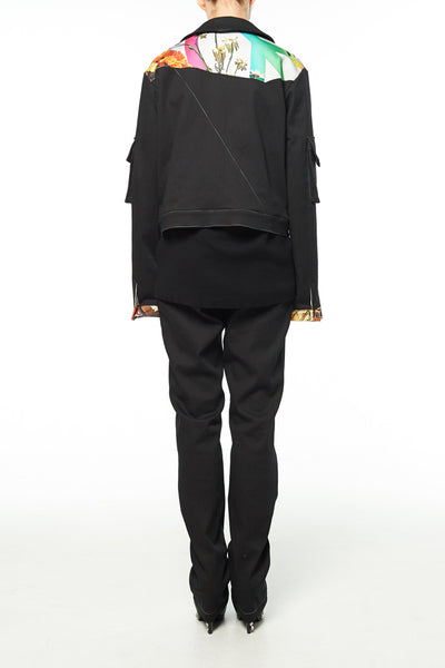 Elliot Collection- Rainbow Stitches Denim Jacket - Johan Ku Shop