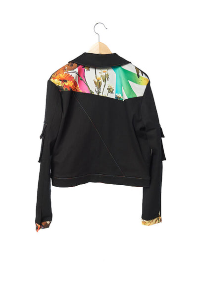 Elliot Collection- Rainbow Stitches Denim Jacket - Johan Ku Shop