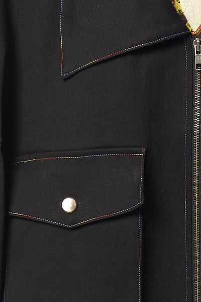 Elliot Collection- Rainbow Stitches Denim Jacket - Johan Ku Shop
