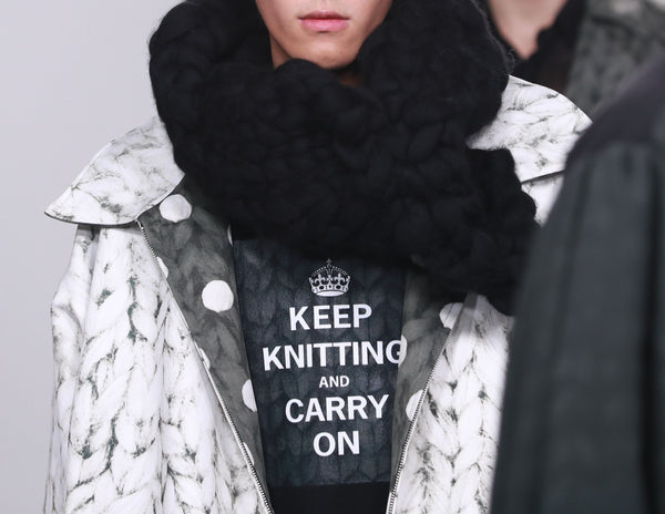 "Keep Knitting and Happy New Year" Red Envelopes