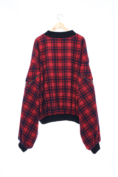 Sean Collection- BPM Inspired Over-sized Tartan Jacket