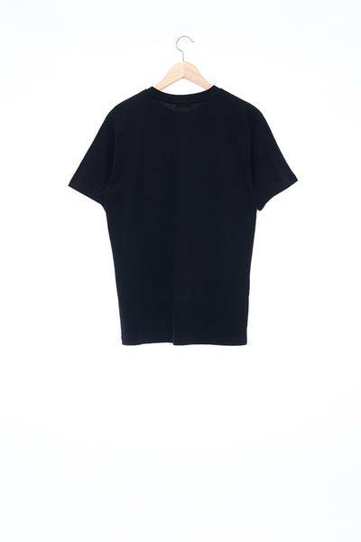 Sean Collection- BPM Inspired Splash Graphic T-Shirt -Black