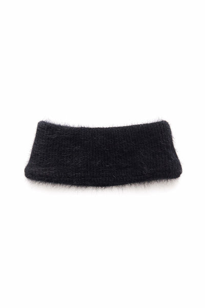 Slade Collection- Angora Hair with Rivet Detailed Snood - Johan Ku Shop