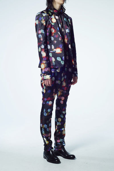 Slade Collection- Colourful Dots Printed Blazer - Johan Ku Shop